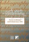 Image for Poetry in Britain and Ireland Since 1970