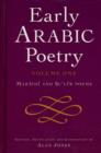 Image for Early Arabic Poetry