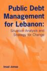 Image for Public Debt Management for Lebanon : Situation Analysis and Strategy for Change