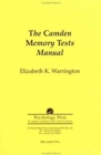 Image for Camden Memory Tests Manual