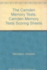 Image for Camden Memory Tests Scoring Sheets
