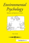 Image for Environmental psychology  : behaviour and experience in context