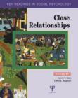 Image for Close relationships  : key readings