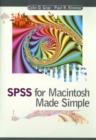 Image for Spss For Macintosh Made Simple
