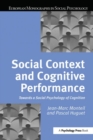Image for Social Context and Cognitive Performance