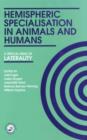 Image for Hemispheric Specialisation in Animals and Humans