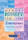 Image for Memory Joggers 1940-1989 : Entertainers