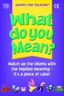 Image for What Do You Mean?