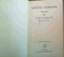 Image for Missing Persons
