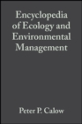 Image for Encyclopedia of ecology &amp; environmental management