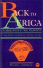 Image for Back to Africa  : George Ross and the Maroons