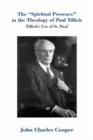 Image for Spiritual Presence in the Theology of Paul Tillich