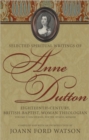 Image for Anne Dutton, Vol 2: Eighteenth-Century, British-Baptist, Woman Theologian; Discourses, Poetry, Hymns