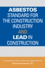Image for Asbestos Standard for the Construction Industry and Lead in Construction