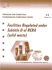 Image for Protocol for Conducting Environmental Compliance Audits : Facilities Regulated Under Subtitle D of RCRA (Solid Waste)