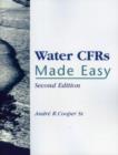 Image for Water CFRs Made Easy