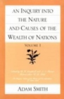 Image for Inquiry into the Nature &amp; Causes of the Wealth of Nations, Volume 1