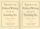 Image for American political writing during the founding era, 1760-1805Volume 2