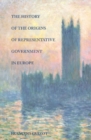 Image for History of the Origins of Representative Government in Europe