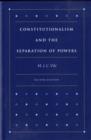 Image for Constitutionalism &amp; the Separation of Powers, 2nd Edition