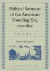 Image for Political Sermons of the American Founding Era, 1730-1805 : Volume 2