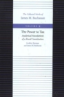 Image for Power to Tax -- Analytical Foundations of a Fiscal Constitution