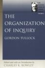 Image for The organization of inquiry