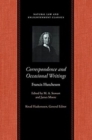 Image for Correspondence and occasional writings of Francis Hutcheson