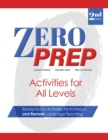 Image for Zero Prep Activities for All Levels