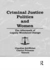 Image for Criminal Justice Politics and Women