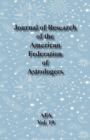 Image for Journal of Research of the American Federation of Astrologers Vol. 19