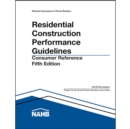 Image for Residential Construction Performance Guidelines, Consumer Reference (Pack of 10)