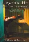 Image for Personality and performance : Foundations for managerial psychology