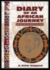 Image for Diary of an African Journey : The Return of Rider Haggard