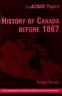 Image for History of Canada Before 1867