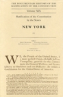 Image for Ratification of the constitution by the states, New YorkVol. 1 : No. 1 : New York