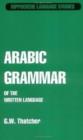 Image for Arabic Grammar Of the Written Language