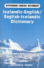 Image for Icelandic-English / English-Icelandic Concise Dictionary