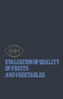 Image for Evaluation of Quality of Fruits and Vegetables