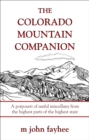 Image for Colorado Mountain Companion: A Potpourri of Useful Miscellany from the Highest Parts of the Highest State