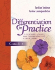 Image for Differentiation in Practice : A Resource Guide for Differentiating Curriculum, Grades K-5