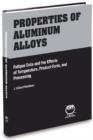 Image for Properties of Aluminum Alloys : Fatigue Data and Effects of Temp., Prod. Form, and Proc. Variables