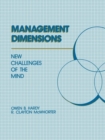 Image for Management Dimensions : New Challenges of the Mind