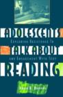 Image for Adolescents Talk About Reading