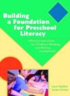 Image for Building a Foundation for Preschool Literacy