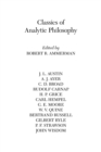 Image for Classics of Analytic Philosophy