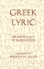 Image for Greek Lyric : An Anthology in Translation