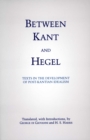 Image for Between Kant and Hegel
