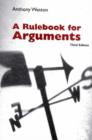 Image for A Rulebook for Arguments