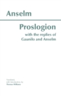 Image for Proslogion : With the Replies of Gaunilo and Anselm